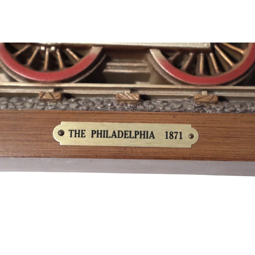 Vintage Train Wall Mount The Philadelphia‎ 1871 Home Decor